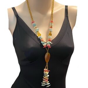 Seashell Beaded Necklace